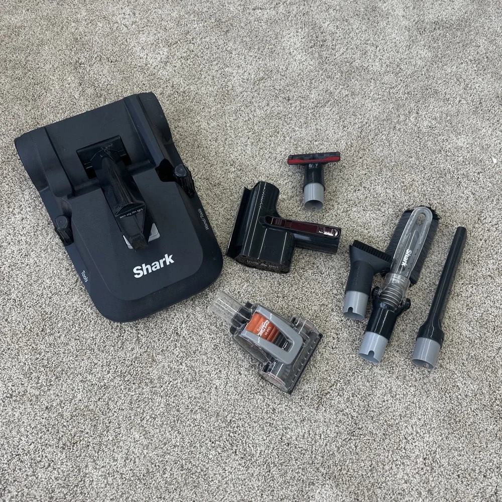 Lot Of 7 Shark Rotator NV650/750 Caddy Holder Hard Floor Attachments Accessories